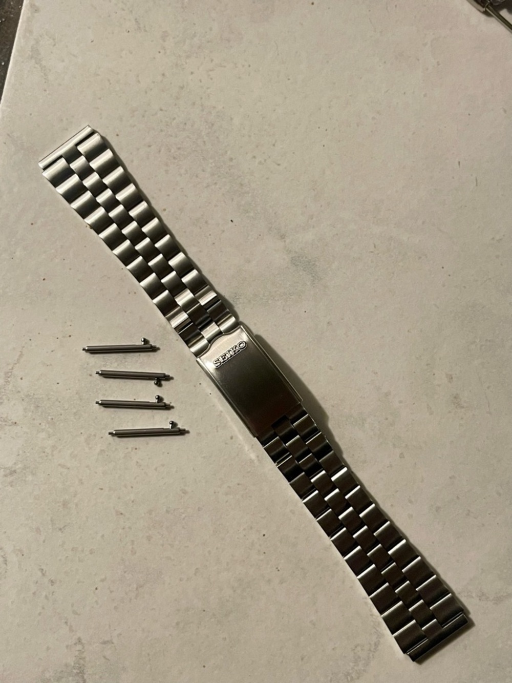 NWOT! Seiko 19mm Stainless Steel Watch Bracelet